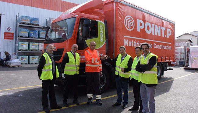 Point.P - Camion GNV 2015 - Villeurbanne