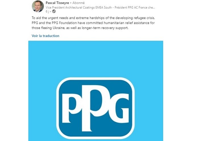 PPG France - Ukraine