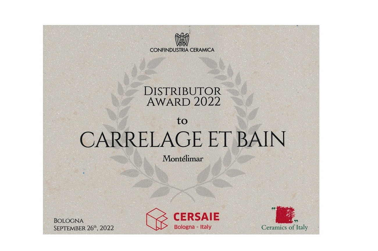 Cersaie, trophée 2022.