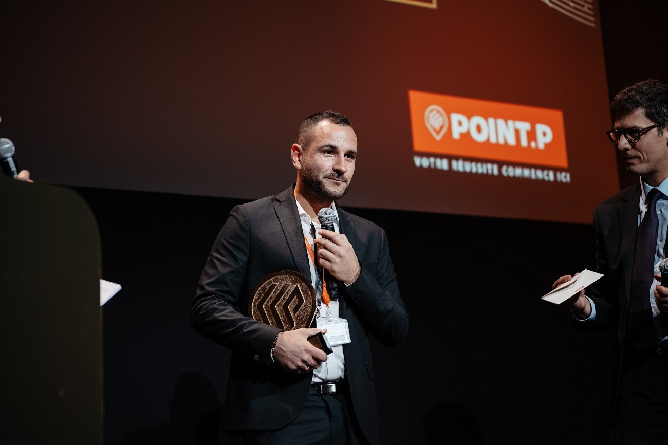 Fabio Ferreira, grand gagnant des Trophées d'or de la Rénovation 2022.