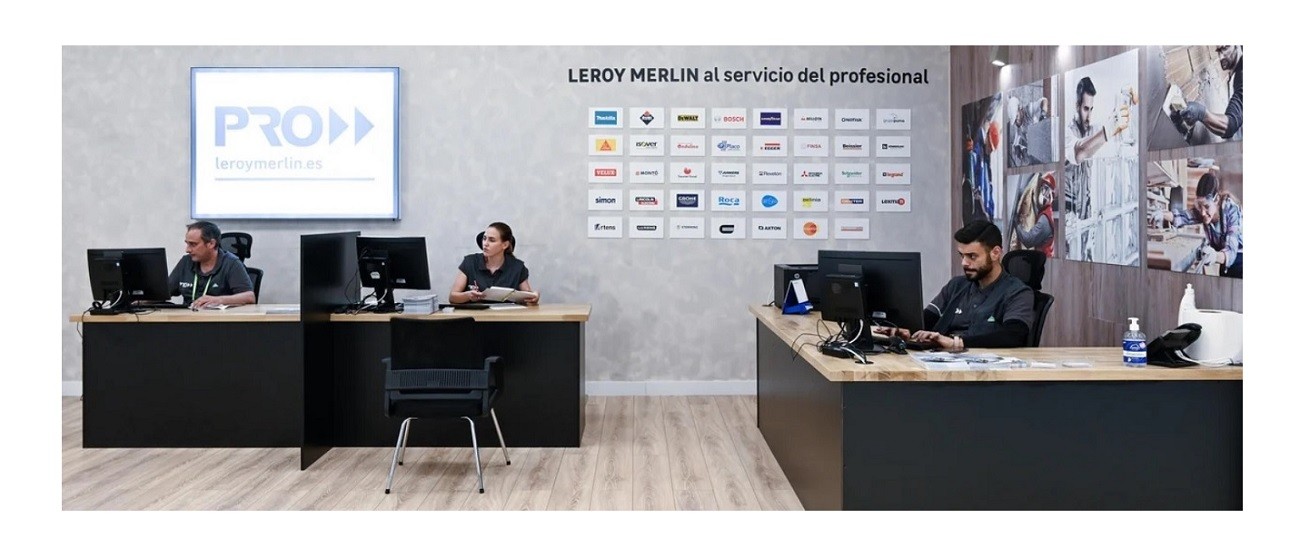 Leroy Merlin España, servicio profesional.