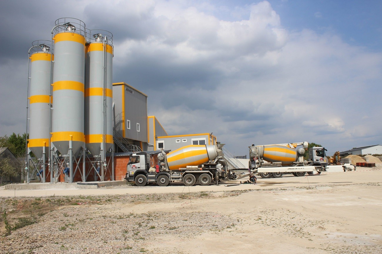 Camions toupies de la SMEG.