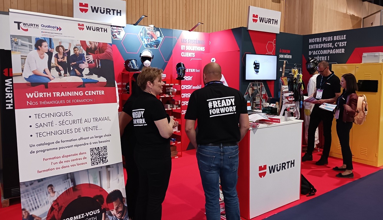 Stand Würth France.