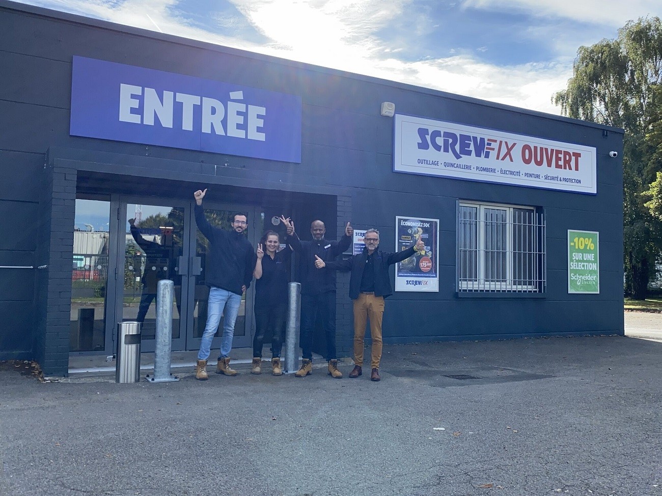 Screwfix à Abbeville.