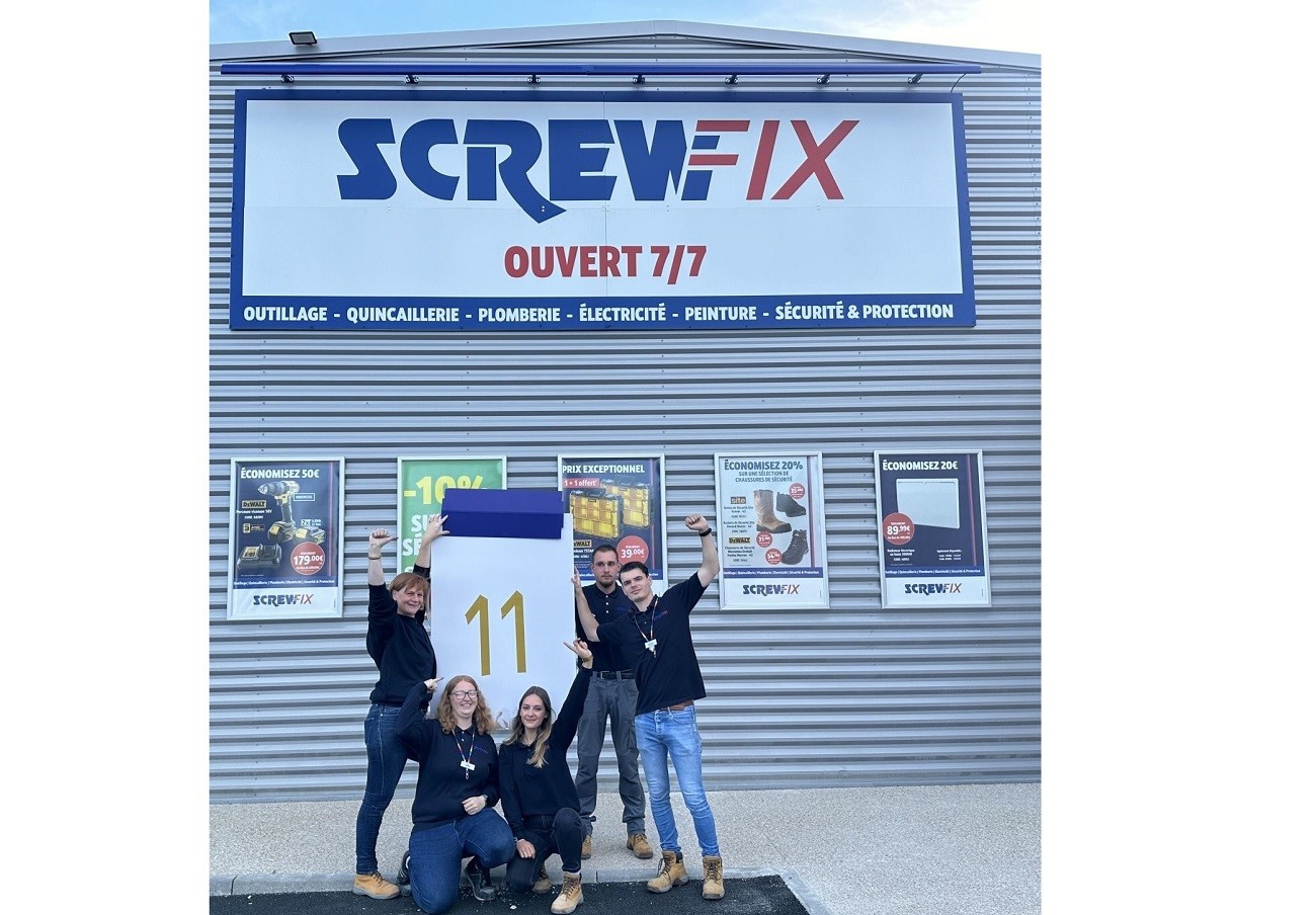 Screwfix à Beauvais.