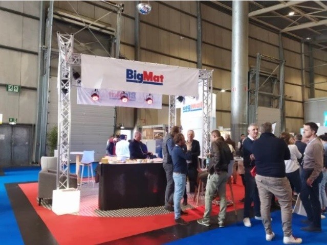 Nordbat 2024, stand BigMat France.