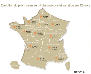 Carte Immobilier