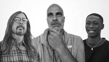 Dave Grohl, Stéphane Aria et Khabi Lame