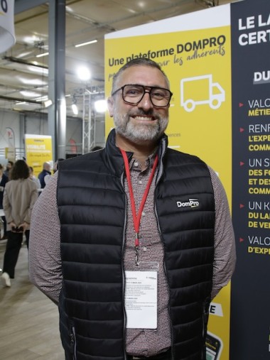 Erwann Murez, le directeur des achats chez DomPro