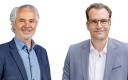 François Bériot (DG de Samse) et Laurent Chameroy (DG du groupe Samse).